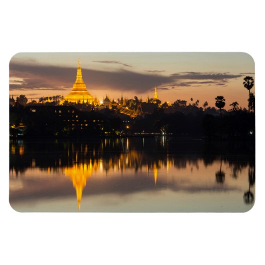 Shwedagon Pagoda, Myanmar, Yangon Magneet (Horizontaal)
