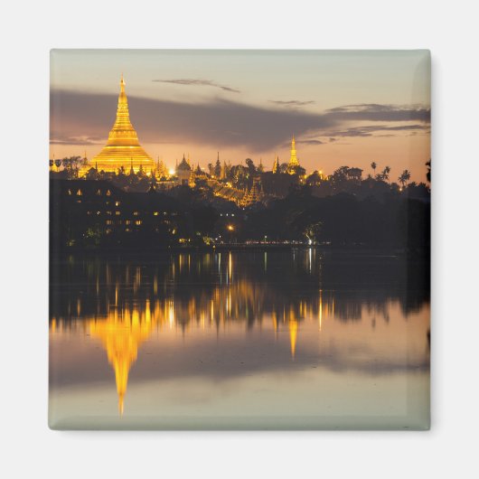 Shwedagon Pagoda, Myanmar, Yangon Magneet (Voorkant)
