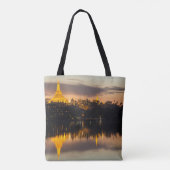 Shwedagon Pagoda, Myanmar, Yangon Tote Bag (Achterkant)