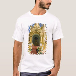 Shwedagon Pagoda (Paya), grote tempel site die 4 T-shirt
