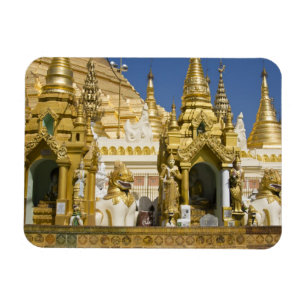 Shwedagon Pagoda (Paya), grote tempellocatie die Magneet