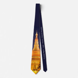 Shwedagon Pagoda Stropdas