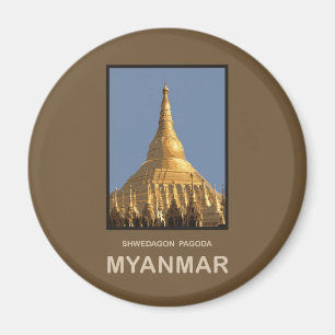 Shwedagon Pagoda Yangon Myanmar Magneet