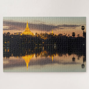 Shwedagon Pagode, Myanmar, Yangon Legpuzzel
