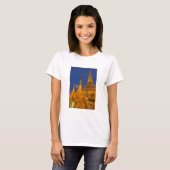 Shwedagon Pagode 's nachts, Myanmar T-shirt (Voorkant volledig)
