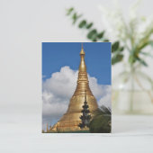 Shwedagon Pagode, Yangon, Myanmar Briefkaart (Staand voorkant)