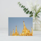 Shwedagon Pagode, Yangon, Myanmar Briefkaart (Staand voorkant)