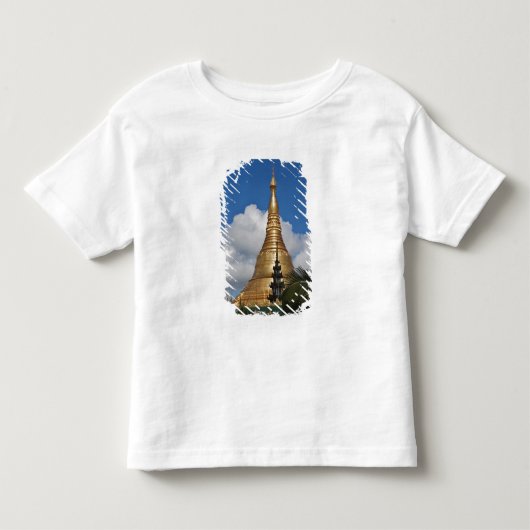 Shwedagon Pagode, Yangon, Myanmar Kinder Shirts (Voorkant)