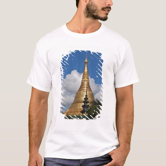 Shwedagon Pagode, Yangon, Myanmar T-shirt (Voorkant)