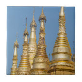 Shwedagon-pagodespitsen Tegeltje (Voorkant)