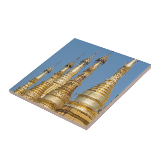 Shwedagon-pagodespitsen Tegeltje (Zijkant)