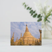 Shwedagon Paya Briefkaart (Staand voorkant)