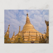 Shwedagon Paya Briefkaart (Voorkant)