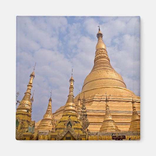 Shwedagon Paya Magnet (Voorkant)