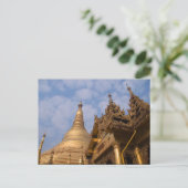Shwedagon Paya PICT3895 Briefkaart (Staand voorkant)
