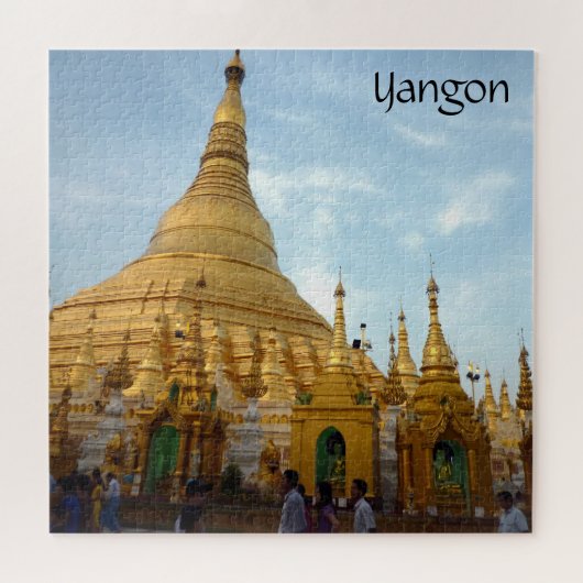 shwedagon yangon legpuzzel (Horizontaal)