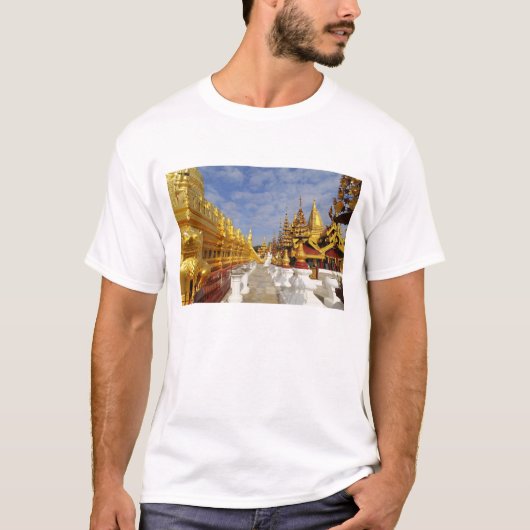Shwezigon Pagoda-complex in Bagan (Pagan), T-shirt (Voorkant)