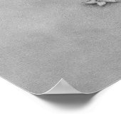 Shy Bloemenmeisje Poster (Hoek)