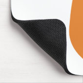 Shy Cartoon Pig mousepad Muismat (Hoek)