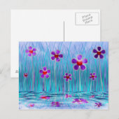 Shy Daisies Briefkaart (Voorkant / Achterkant)