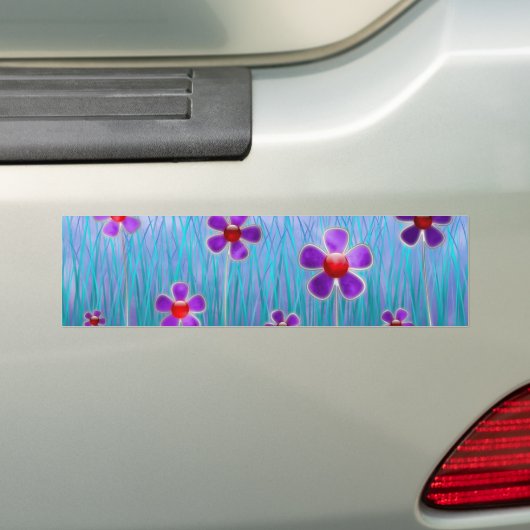 Shy Daisies Bumber Sticker (Op auto)