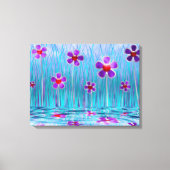 Shy Daisies Canvas Print (Voorkant)