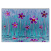 Shy Daisies Cutting Board Snijplank (Voorkant)