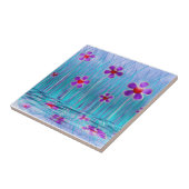 Shy Daisies Decorative Tile Tegeltje (Zijkant)