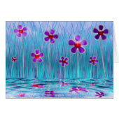 Shy Daisies Kaart (Voorkant Horizontaal)