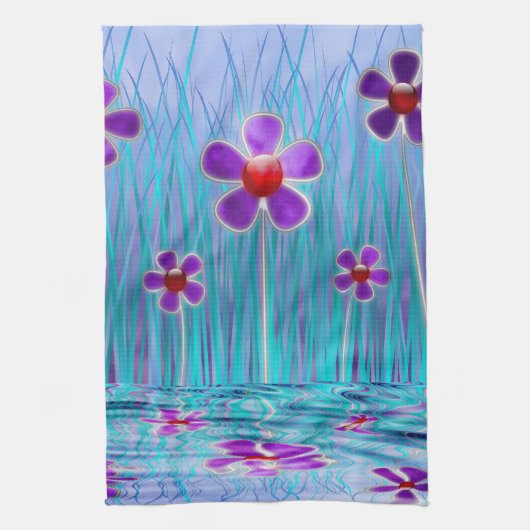 Shy Daisies Kitchen Towel Theedoek (Verticaal)