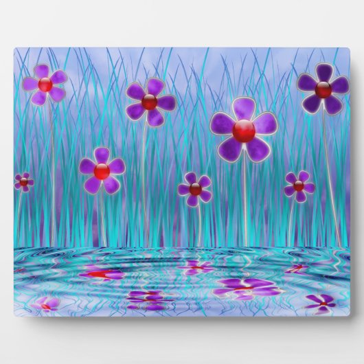 Shy Daisies Photo Plaque Fotoplaat (Voorkant)