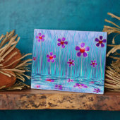 Shy Daisies Photo Plaque Fotoplaat (Zijkant)