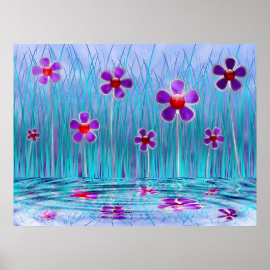 Shy Daisies Print (Voorkant)