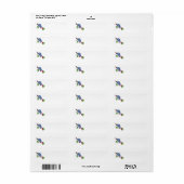SHY DRAGON ETIKET (Full Sheet)