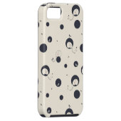 Shy Elephant Pattern Case-Mate iPhone Case (Back/Rechts)