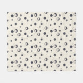 Shy Elephant Pattern Fleece Deken (Voorkant (Horizontaal))