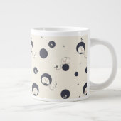 Shy Elephant Pattern Grote Koffiekop (Rechts)