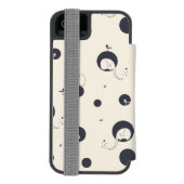 Shy Elephant Pattern Incipio iPhone Portemonnee Hoesje (Agenda Achterkant)