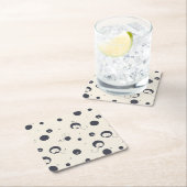 Shy Elephant Pattern Kartonnen Onderzetters (Insitu)