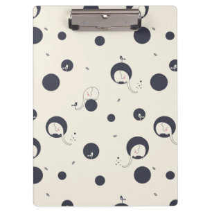 Shy Elephant Pattern Klembord
