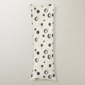 Shy Elephant Pattern Lichaamskussen (Voorkant Verticaal)