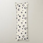 Shy Elephant Pattern Lichaamskussen (Achterkant (Verticaal))