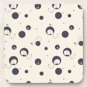 Shy Elephant Pattern Onderzetter (Voorkant)