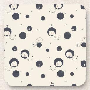 Shy Elephant Pattern Onderzetter