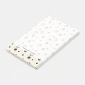 Shy Elephant Pattern Post-it® Notes (Schuin)