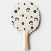 Shy Elephant Pattern Tafeltennisbatje (Voorkant)