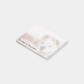 Shy English Bulldog Puppy Post-it® Notes (Schuin)