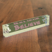 Shy Fairy Banner Naambordje (Zijkant)