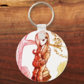 Shy Girl Sleutelhanger (Voorkant)