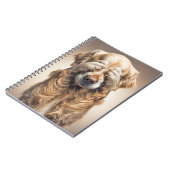 Shy Golden Retriever Notitieboek (Linkerzijde)